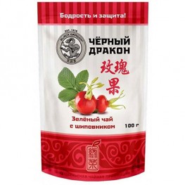 Чай ЧД зеленый «Шиповник» 100 г