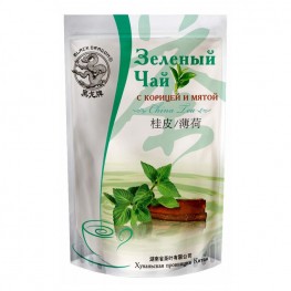 Чай ЧД зеленый «Корица+мята» 100 г