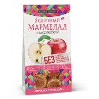 Мармелад яблочный "Классический" "Живые снеки" 90 г 