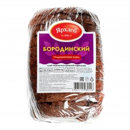 Хлеб «Бородинский» (нарезка) «Ярхлеб» 270 г