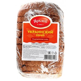 Хлеб «Украинский» новый (нарезка) «Ярхлеб» 300 г