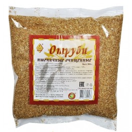 Отруби пшеничные «Очищенные» «Золотые злаки Сибири» 200 г