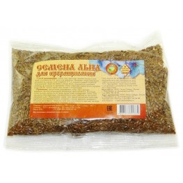 Семена льна для проращивания «Золотые злаки Сибири» 170 г