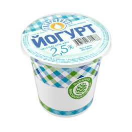 Йогурт мдж 2,5% стак. «Сибиржинка» 305 г