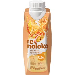 Напиток овсяный фруктовый «Экзотик» «Nemoloko» 0,25 л