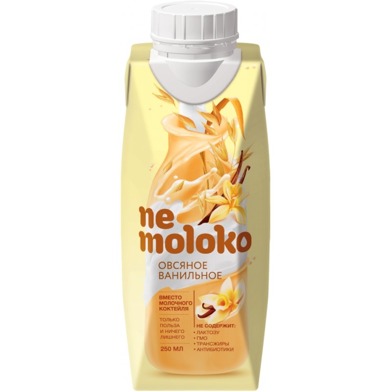 Напиток овсяный ванильный «Nemoloko» 0,25 л