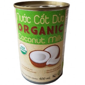 Молоко кокосовое Organic ж/б «VietCOCO» 400 мл