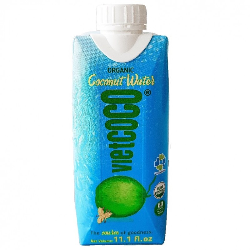 Вода кокосовая Organic VietCOCO 330 мл