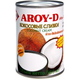 Сливки кокосовые ж/б 70% «AROY-D» 560 мл